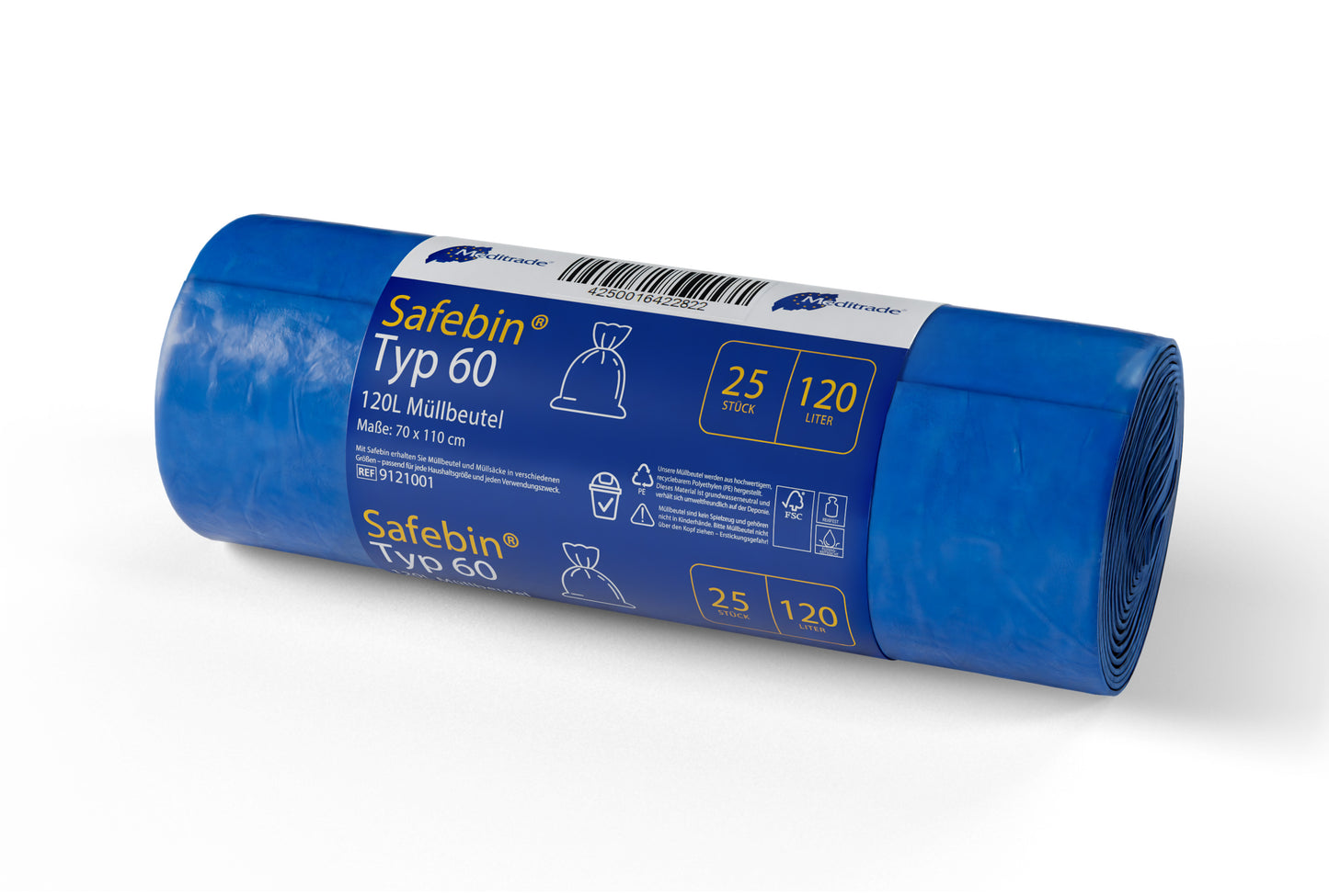 Safebin® 9121001 Müllsack 120 Liter