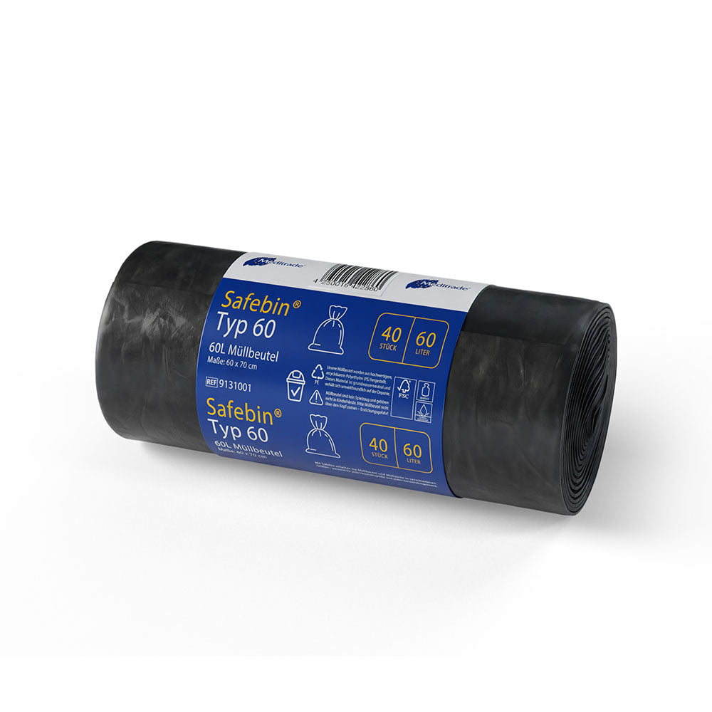 Safebin® 9131001 Müllsack 60 Liter