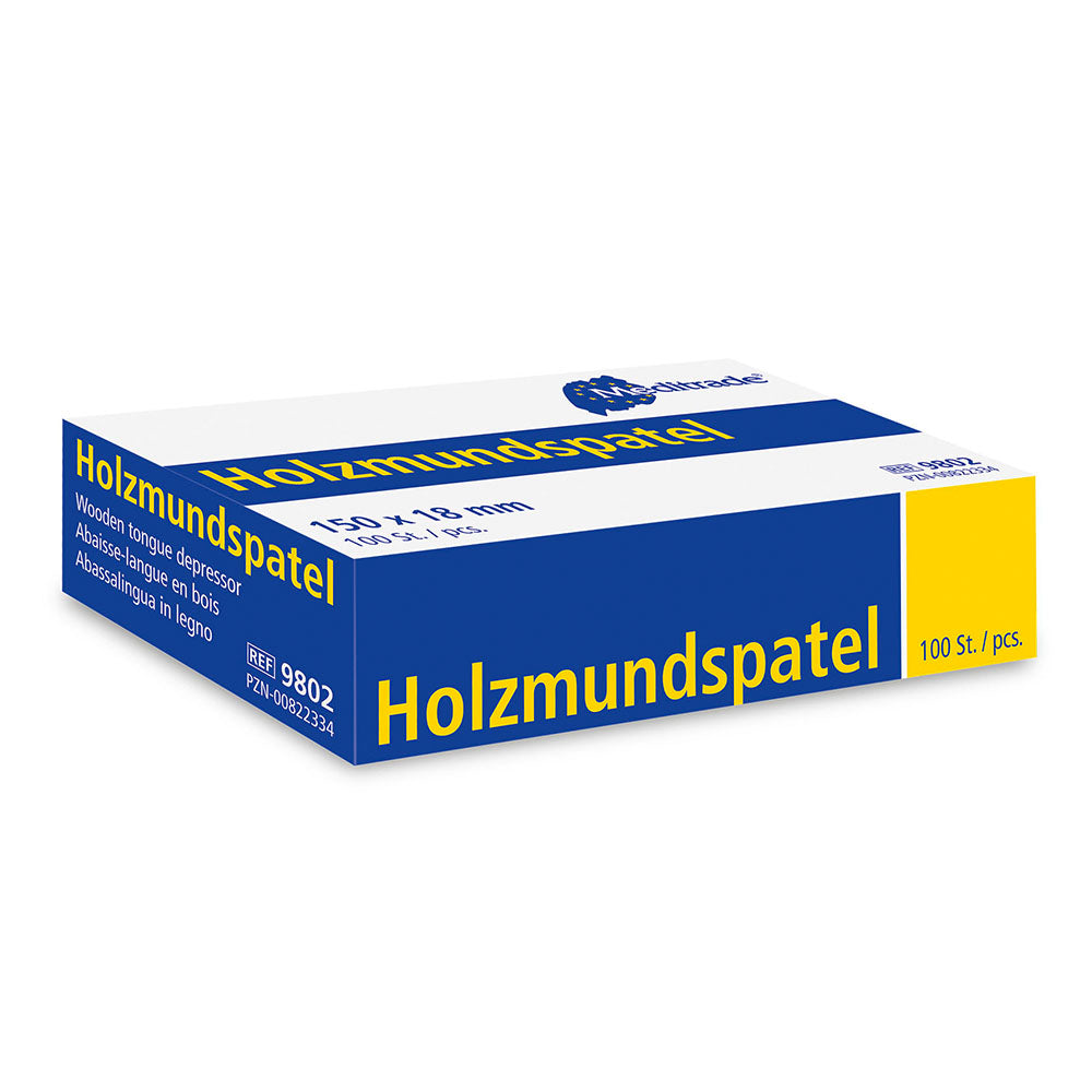 Meditrade® Holzmundspatel (100 Stk.)