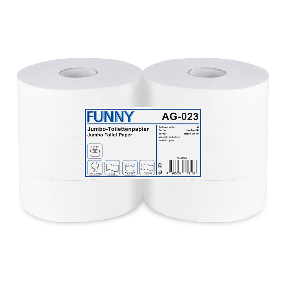 Funny AG-023 Jumbo Toilettenpapier MAXI