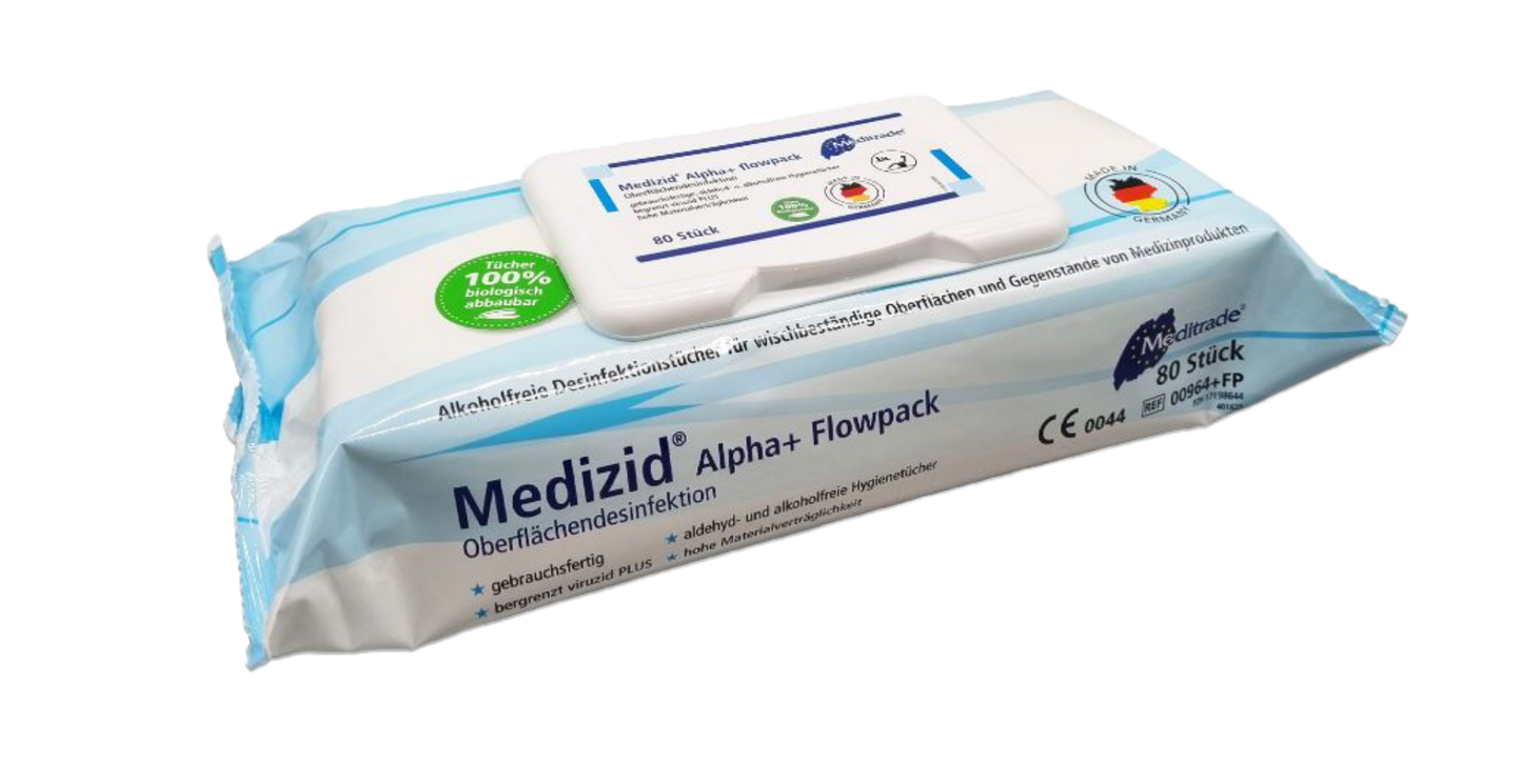 Meditrade® Medizid® Alpha+ Flowpack