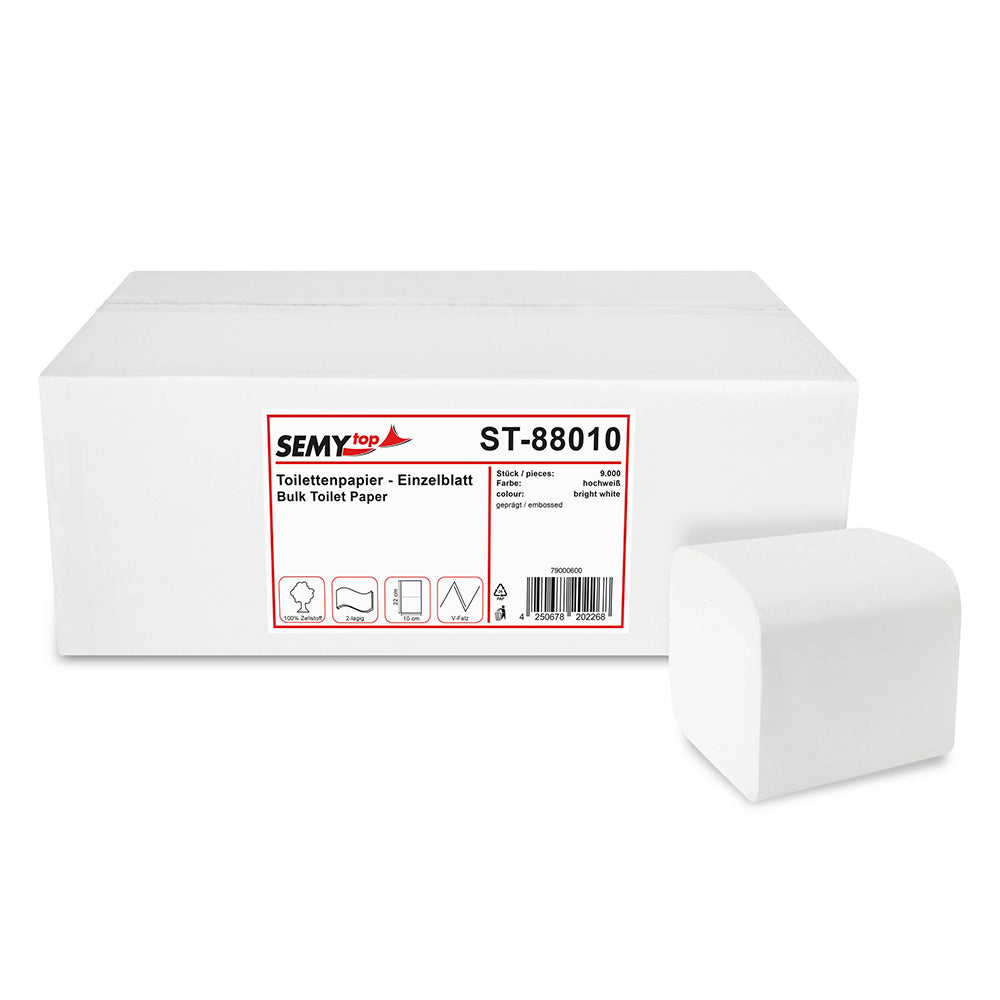 SemyTop ST-88010 Toilettenpapier Einzelblatt
