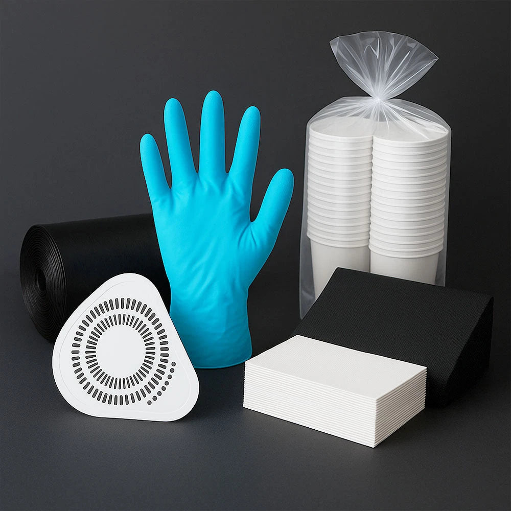 Verbrauchsmaterial & Hygiene