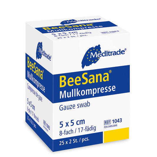 Meditrade® BeeSana® Mullkompressen