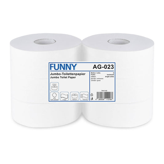 Funny AG-023 Jumbo Toilettenpapier MAXI