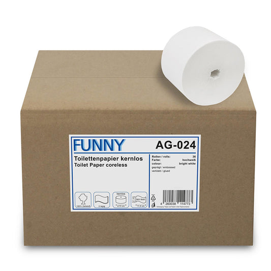 Funny AG-024 Toilettenpapier kernlos