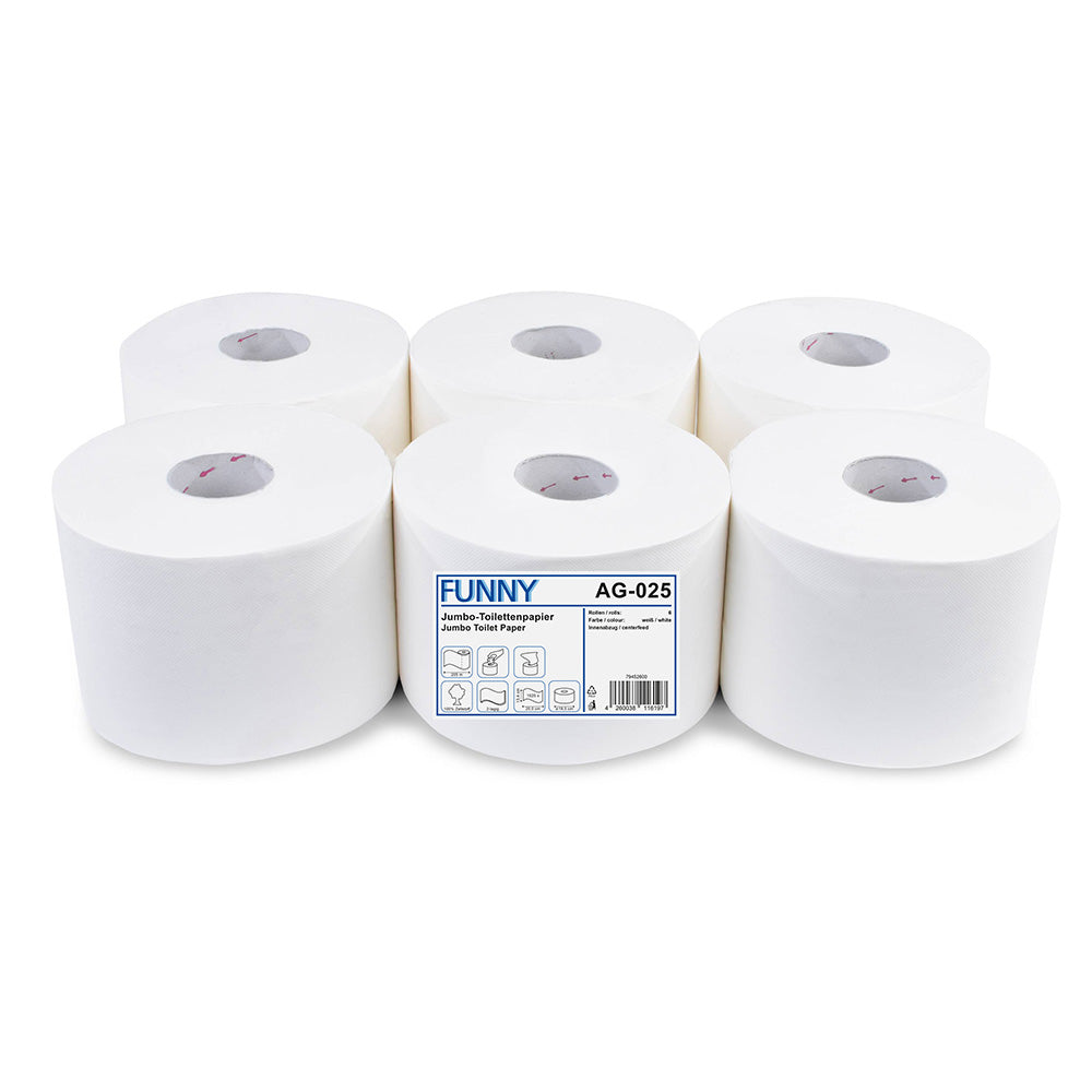 Funny AG-025 Jumbo Toilettenpapier Centerfeed