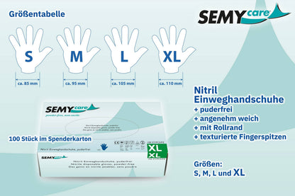 SemyCare Nitril Handschuh