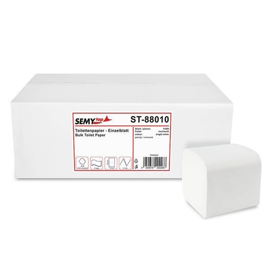 SemyTop ST-88010 Toilettenpapier Einzelblatt