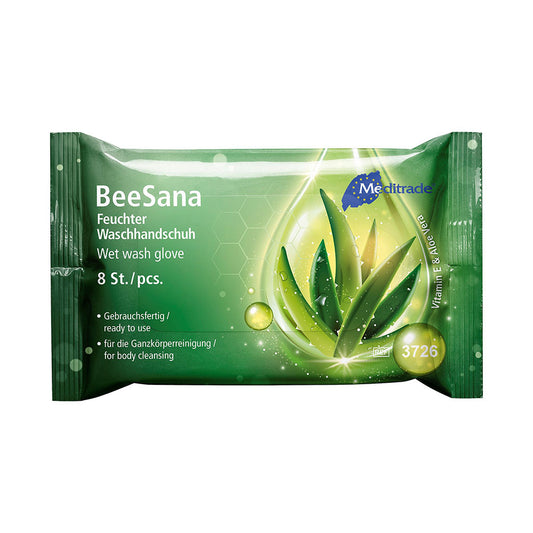 Meditrade® BeeSana® feuchter Waschhandschuh